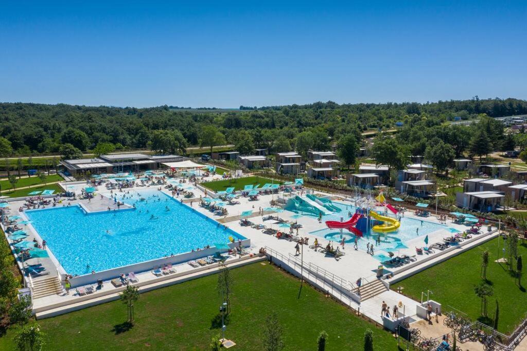 Panorama Mobile Homes In Camping Park Umag Luaran gambar