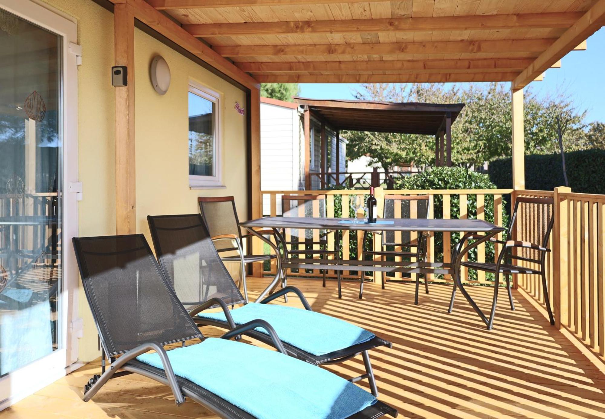 Panorama Mobile Homes In Camping Park Umag Luaran gambar