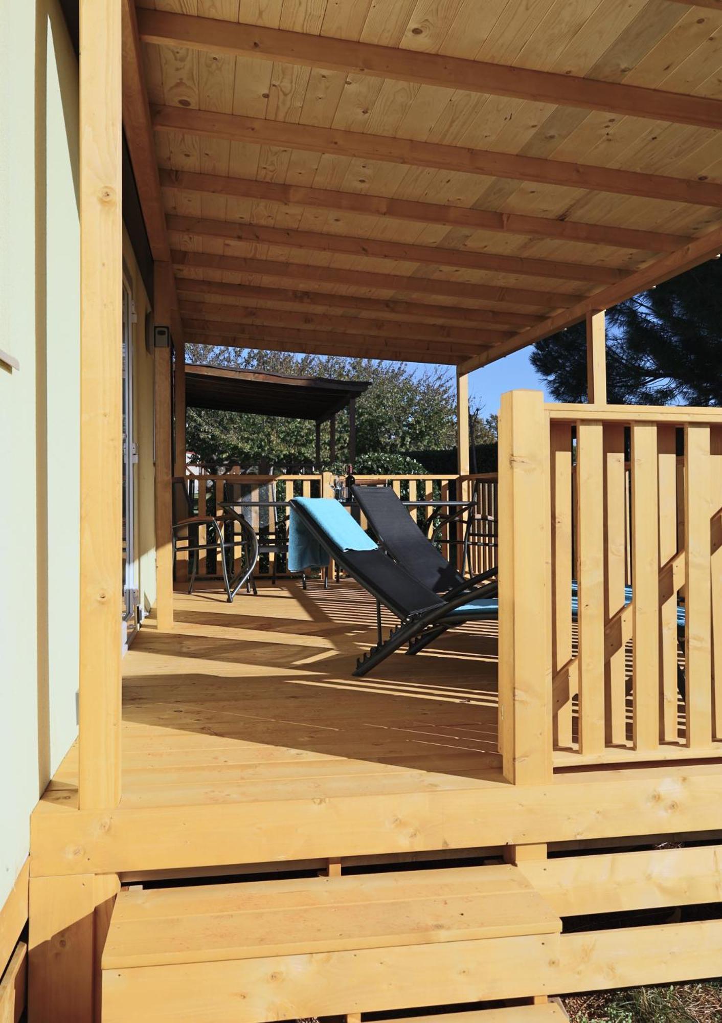 Panorama Mobile Homes In Camping Park Umag Luaran gambar