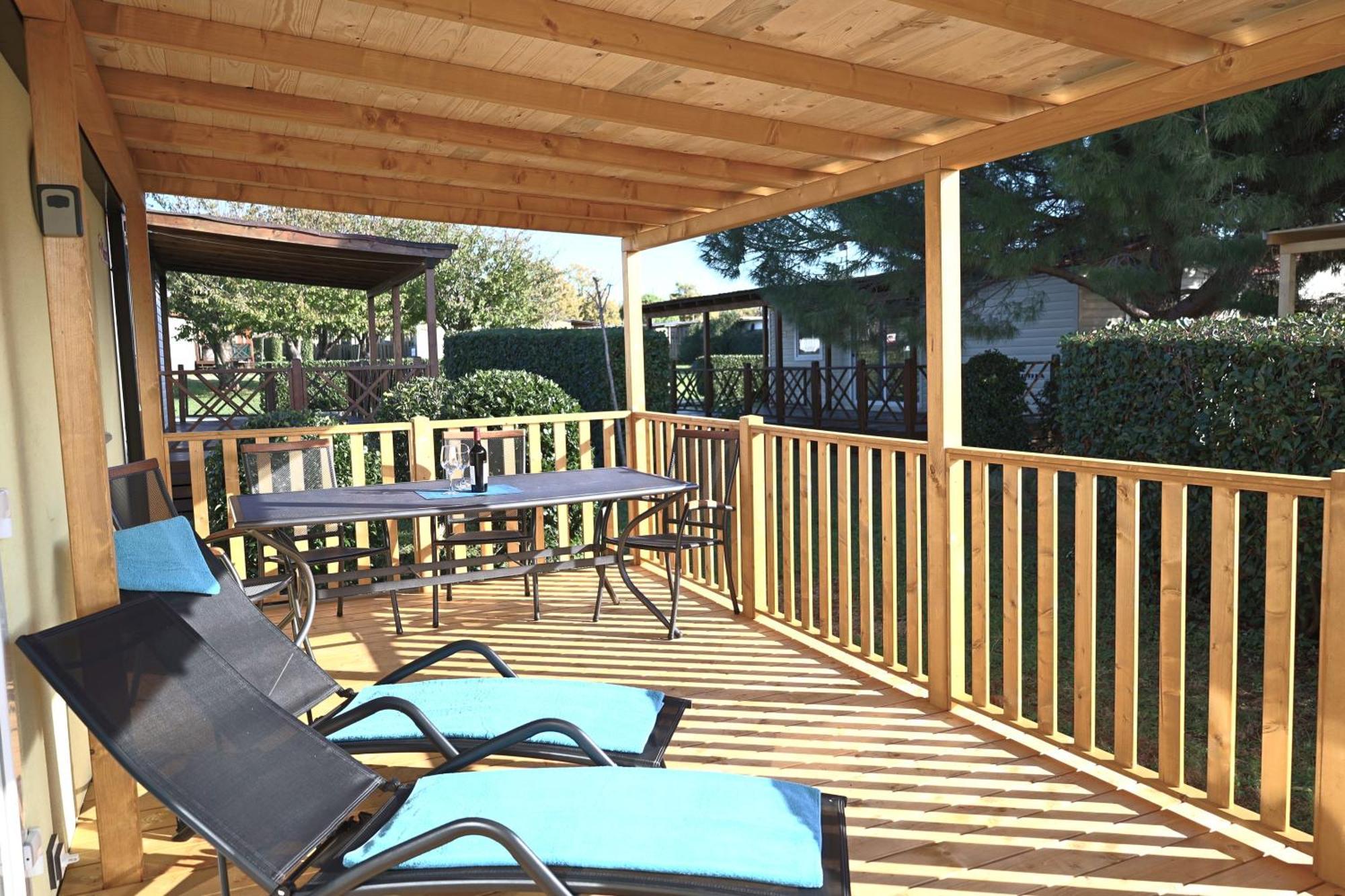 Panorama Mobile Homes In Camping Park Umag Luaran gambar
